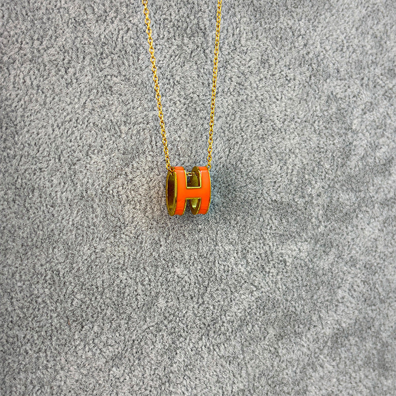 AURENA® H ENAMEL NECKLACE - Image 14