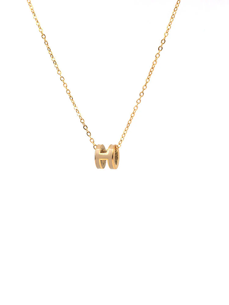 AURENA® H ENAMEL NECKLACE - Image 2