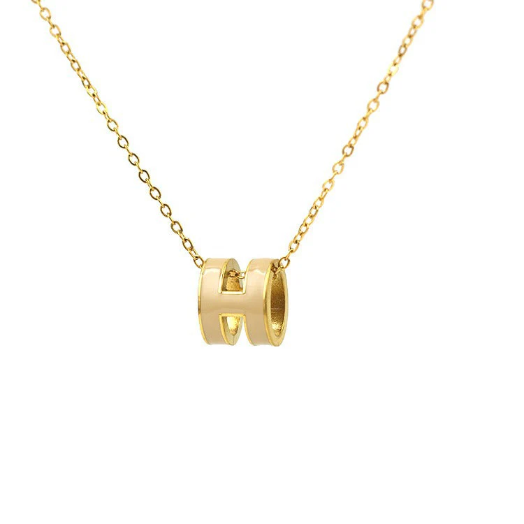 AURENA® H ENAMEL NECKLACE - Image 23