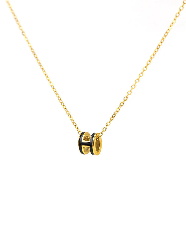 AURENA® H ENAMEL NECKLACE - Image 30