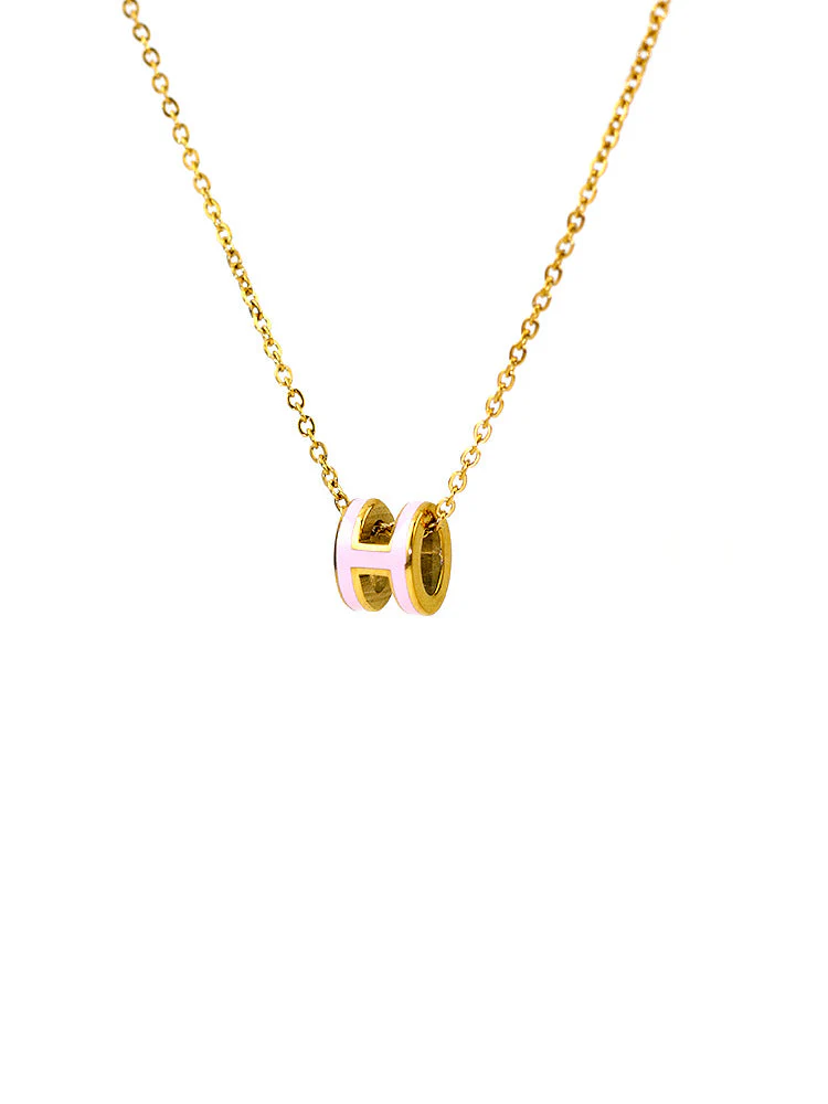 AURENA® H ENAMEL NECKLACE - Image 31