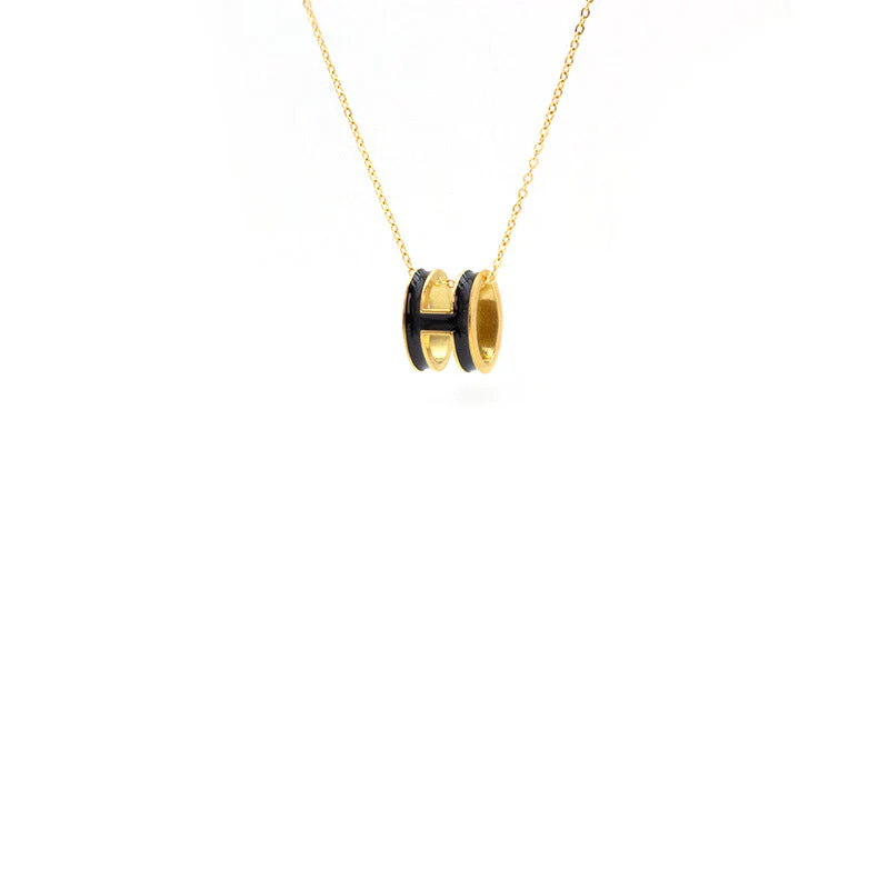 AURENA® H ENAMEL NECKLACE - Image 5