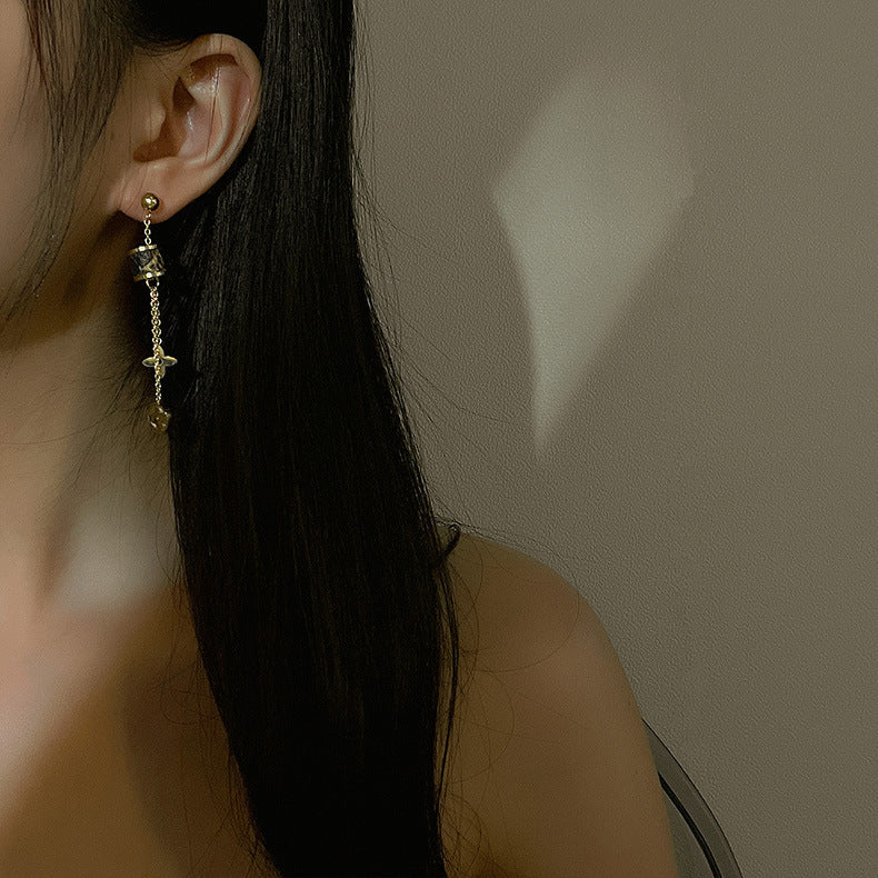 AURENA® Clover Tassel Earrings - Image 3