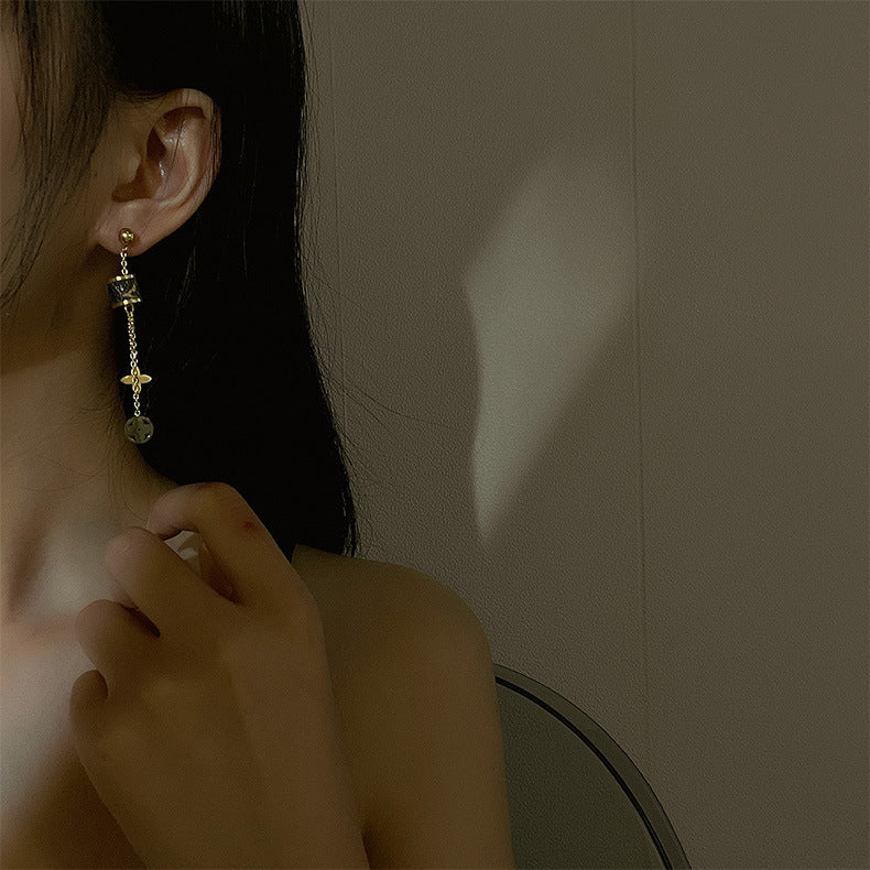 AURENA® Clover Tassel Earrings - Image 4