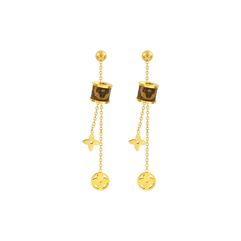 AURENA® Clover Tassel Earrings - Image 5