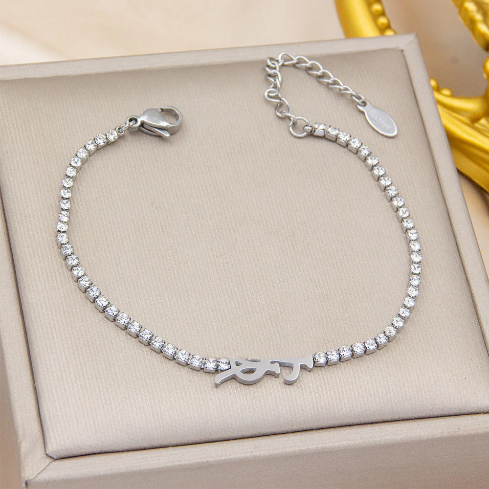 AURENA® PAVÉ CHAIN BRACELET - Image 5