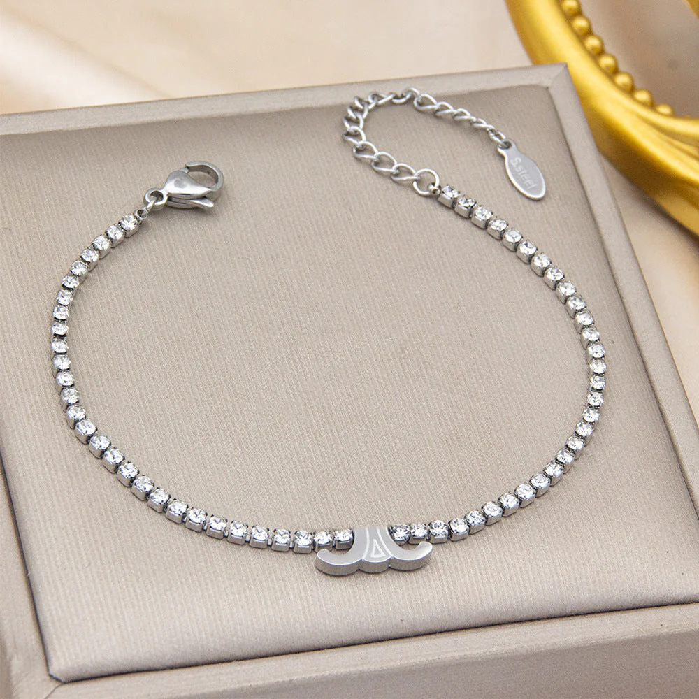 AURENA® PAVÉ CHAIN BRACELET - Image 7