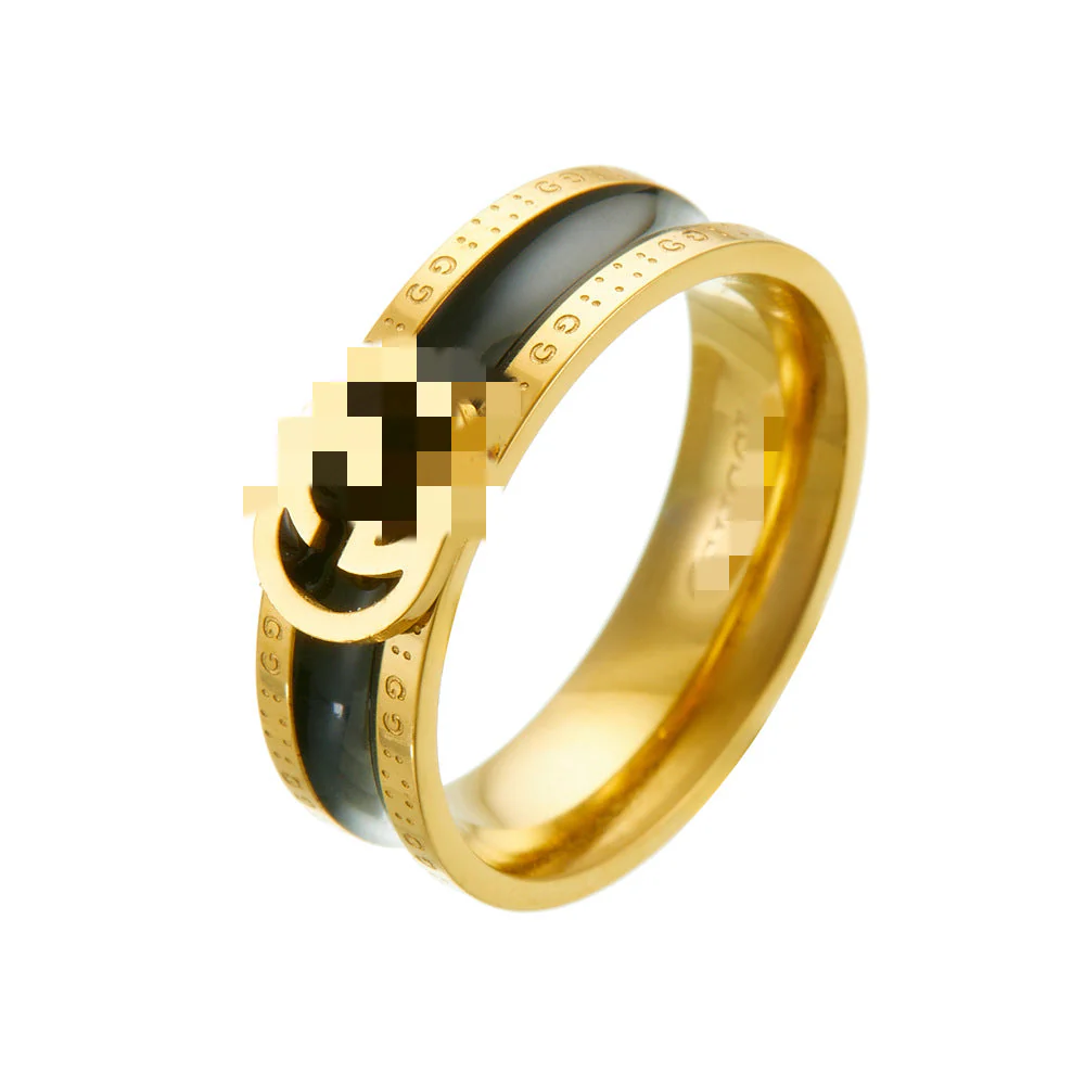 AURENA® NOIR ENAMEL RING - Image 4