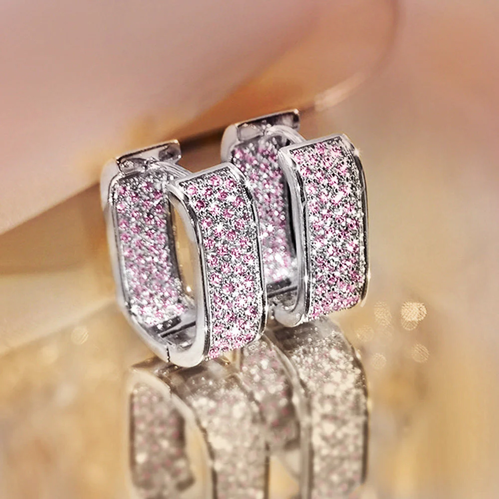 AURENA® PAVÉ HOOP EAR CUFF - Image 2