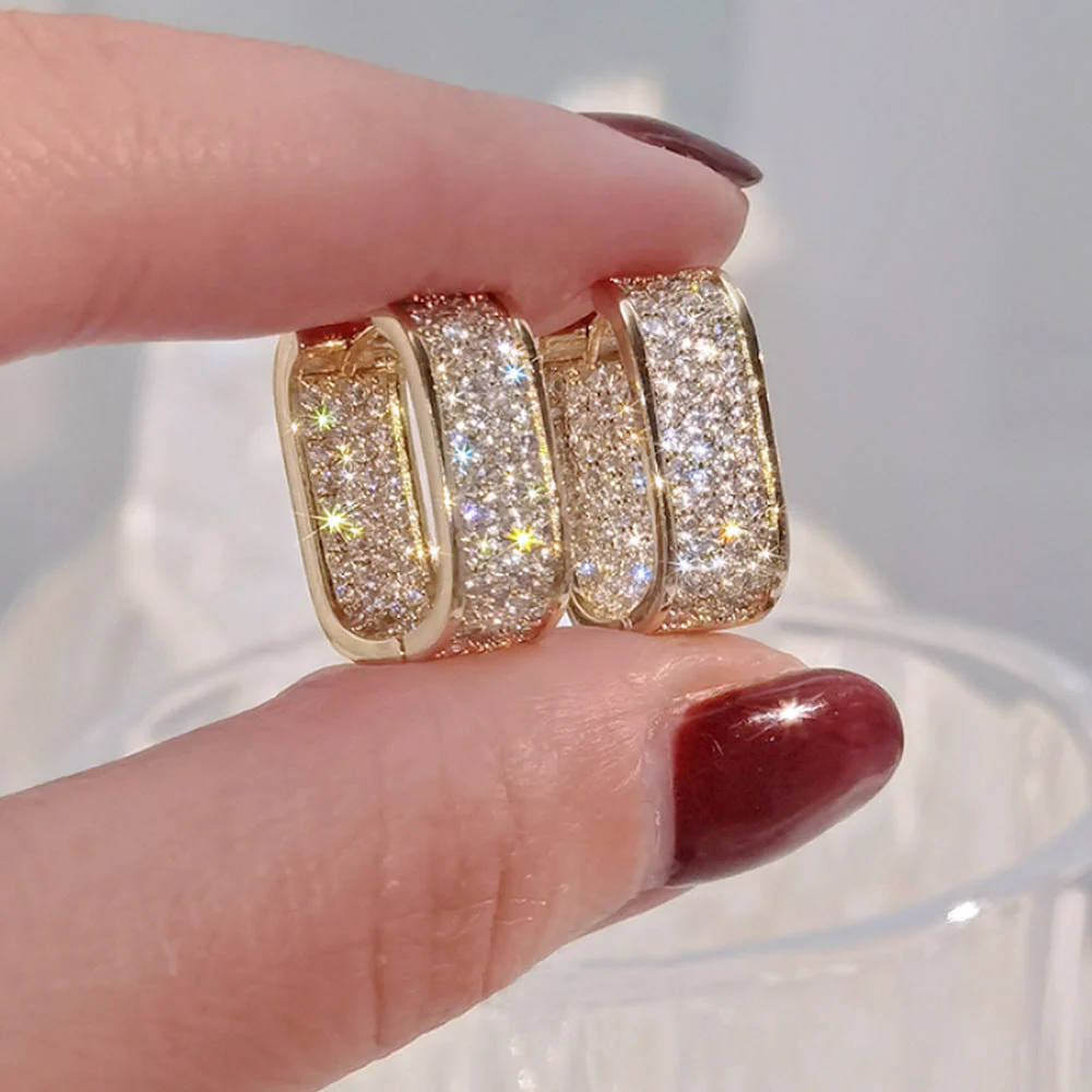 AURENA® PAVÉ HOOP EAR CUFF - Image 4