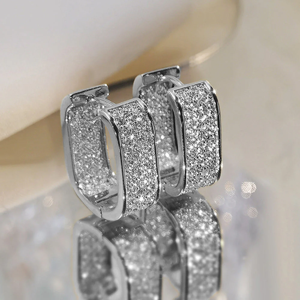 AURENA® PAVÉ HOOP EAR CUFF - Image 7