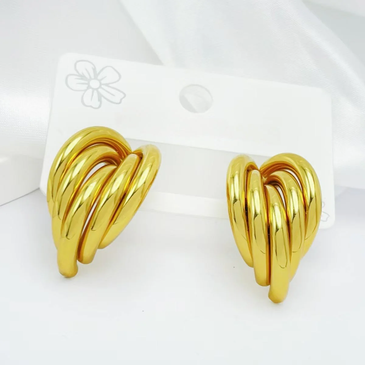 AURENA® SCULPTED HOOP EARRINGS - Image 5