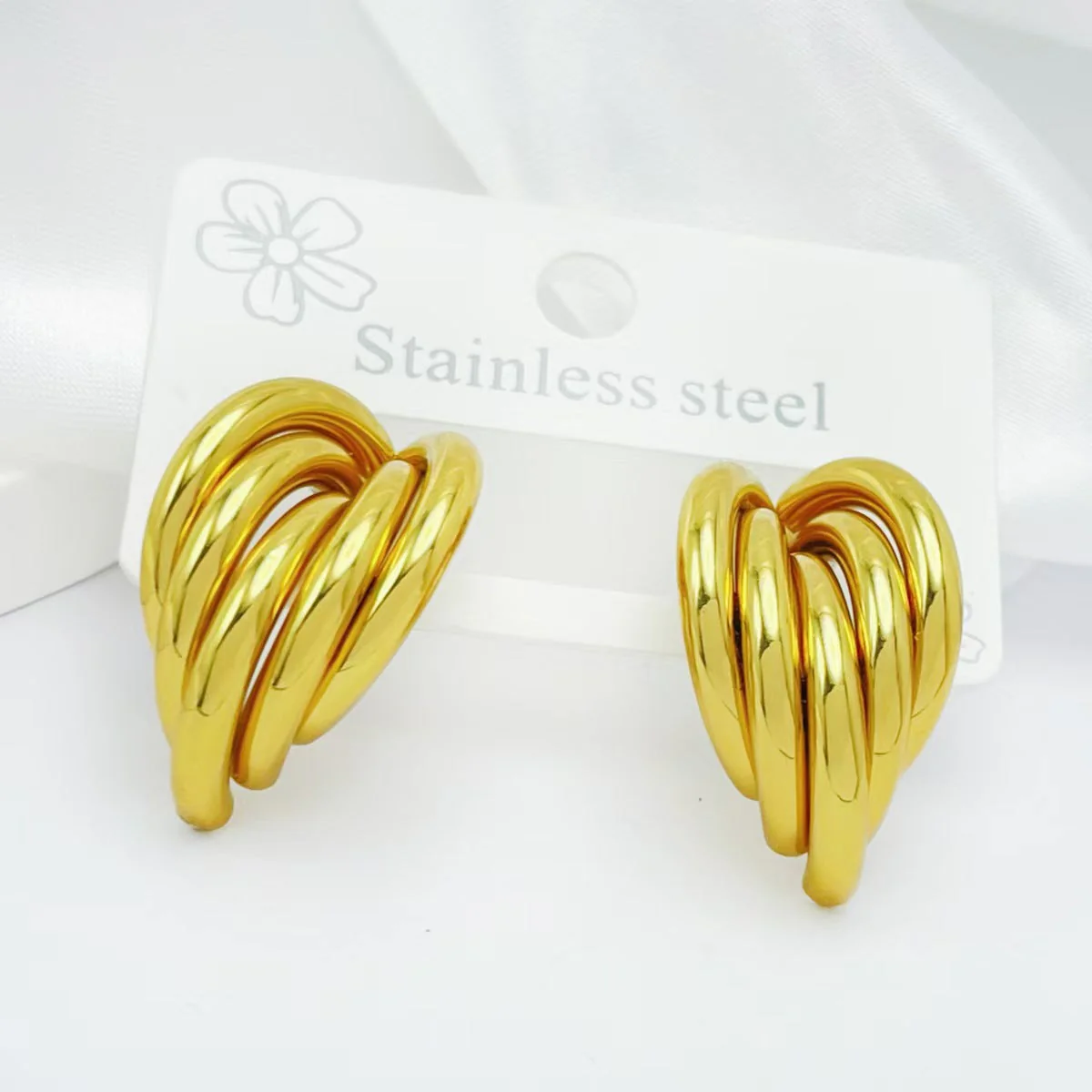 AURENA® SCULPTED HOOP EARRINGS - Image 8