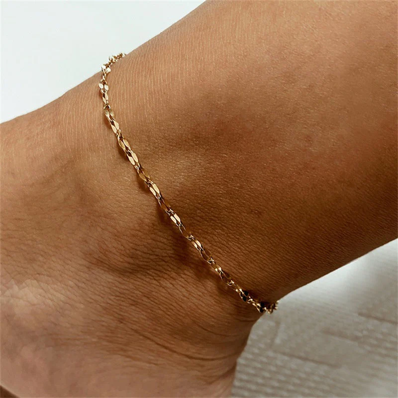 CHARLOTTE GOLD ANKLET - Image 8