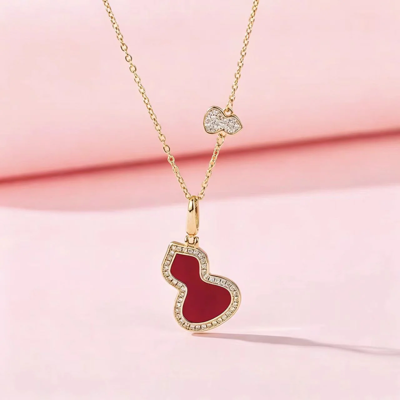 Chic Double-Gourd Lucky Pendant Choker - Image 13