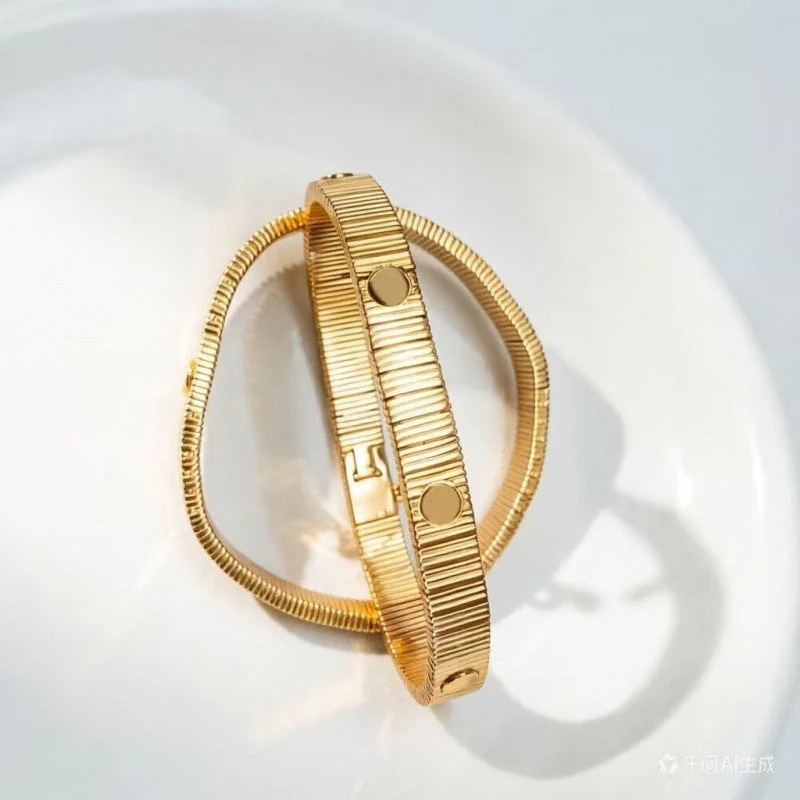 Chic Heavy Metal Watch Band Style Luxury Chain - Image 5
