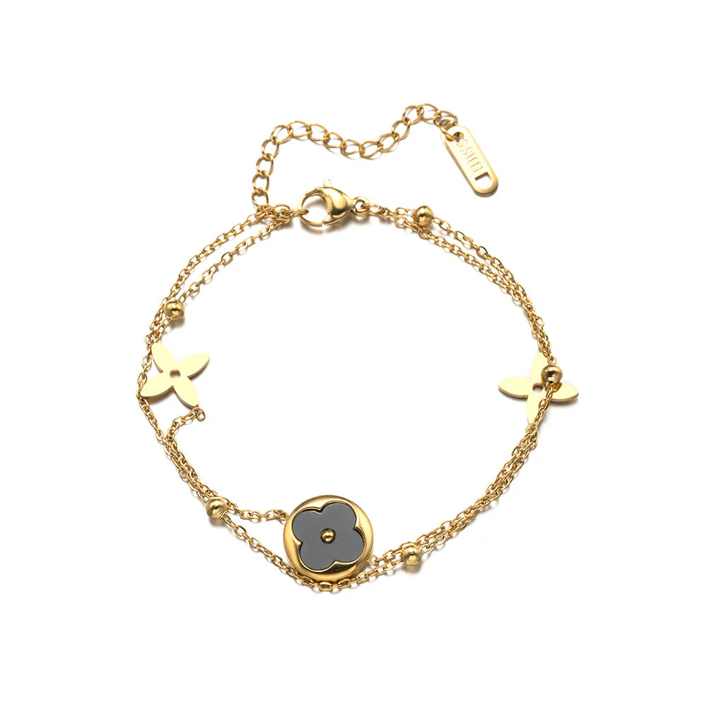 Chic Lucky Clover Everyday Statement Wristwear - Image 5