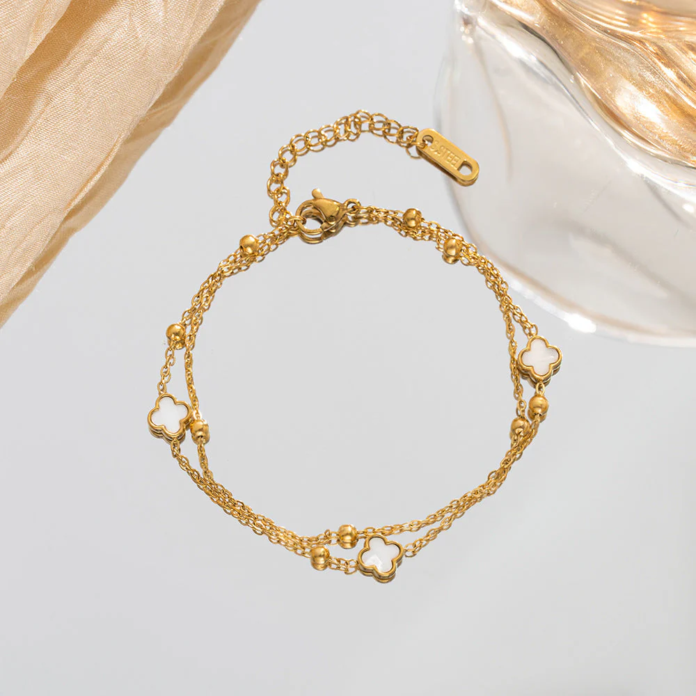 Chic Lucky Clover Everyday Statement Wristwear - Image 7