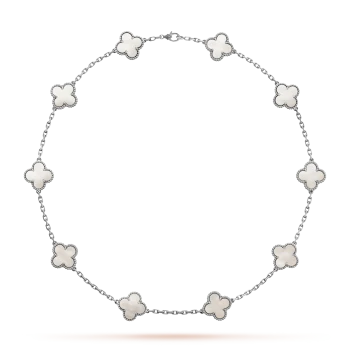 CLOVER NECKLACE 10 | AMBER