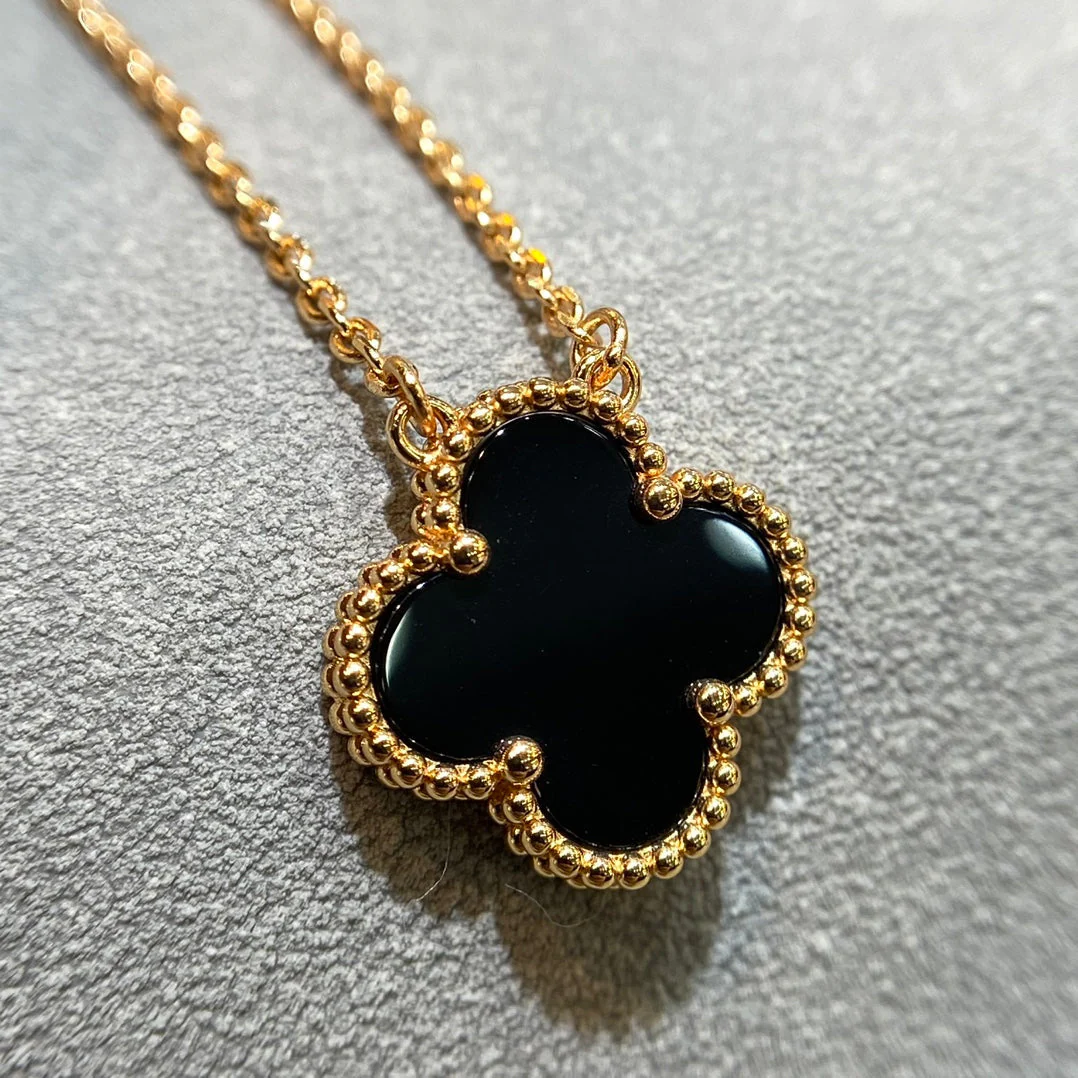 CLOVER NECKLACE | ONYX - Image 4
