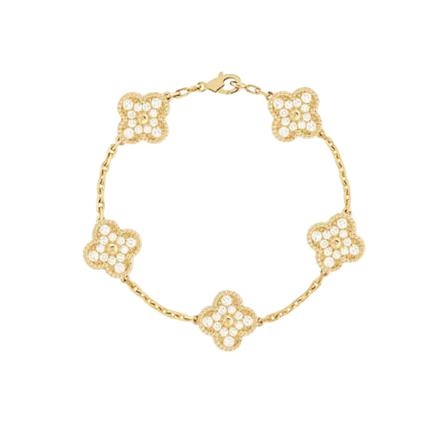 DELUXE CLOVER BRACELET | GOLD