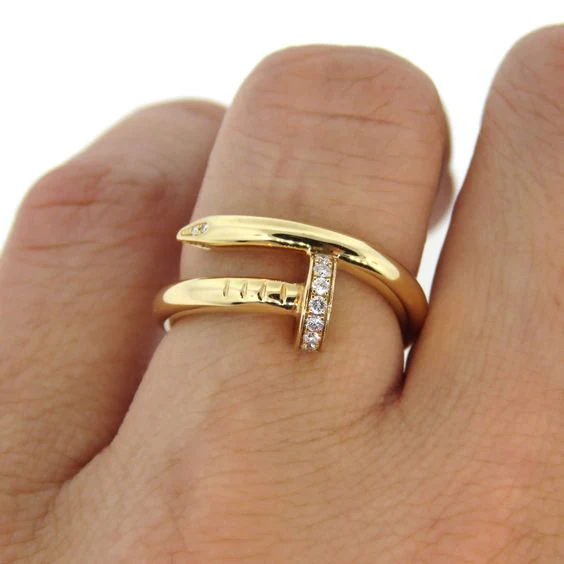 DELUXE NAIL RING | GOLD - Image 2