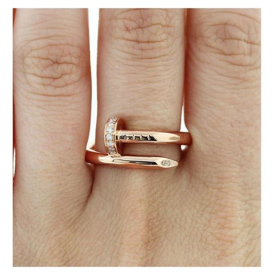 DELUXE NAIL RING | ROSÉGOLD - Image 2