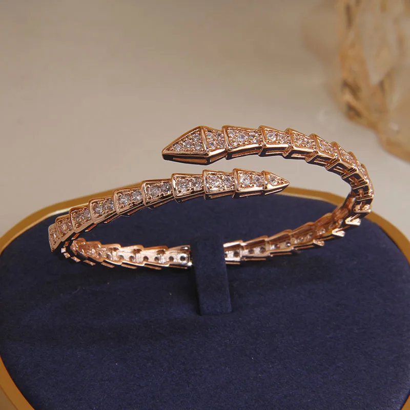 DELUXE SERPENT BRACELET | ROSÉGOLD
