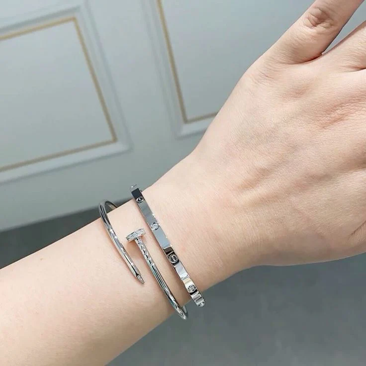 ETERNITY BRACELET THIN | SILVER - Image 2