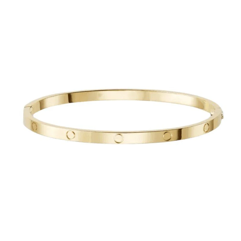 ETERNITY BRACELET THIN | GOLD - Image 3