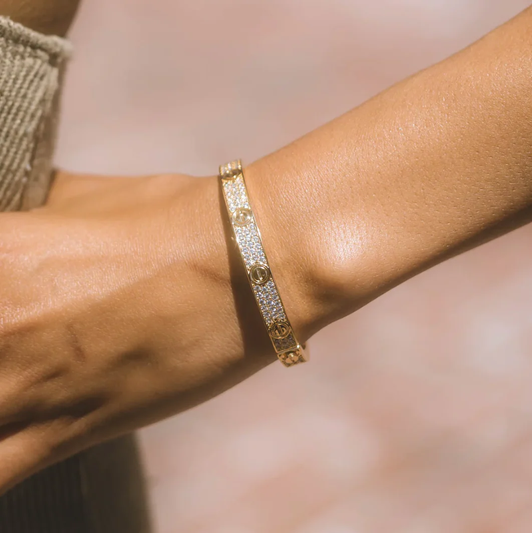 ETERNITY MONACO BRACELET | GOLD - Image 2
