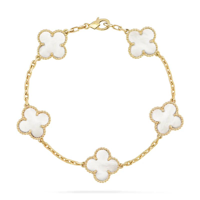 AURENA® CLOVER BRACELET | PEARL