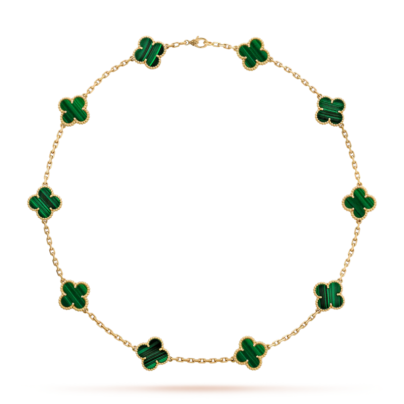 CLOVER NECKLACE 10 | EMERALD