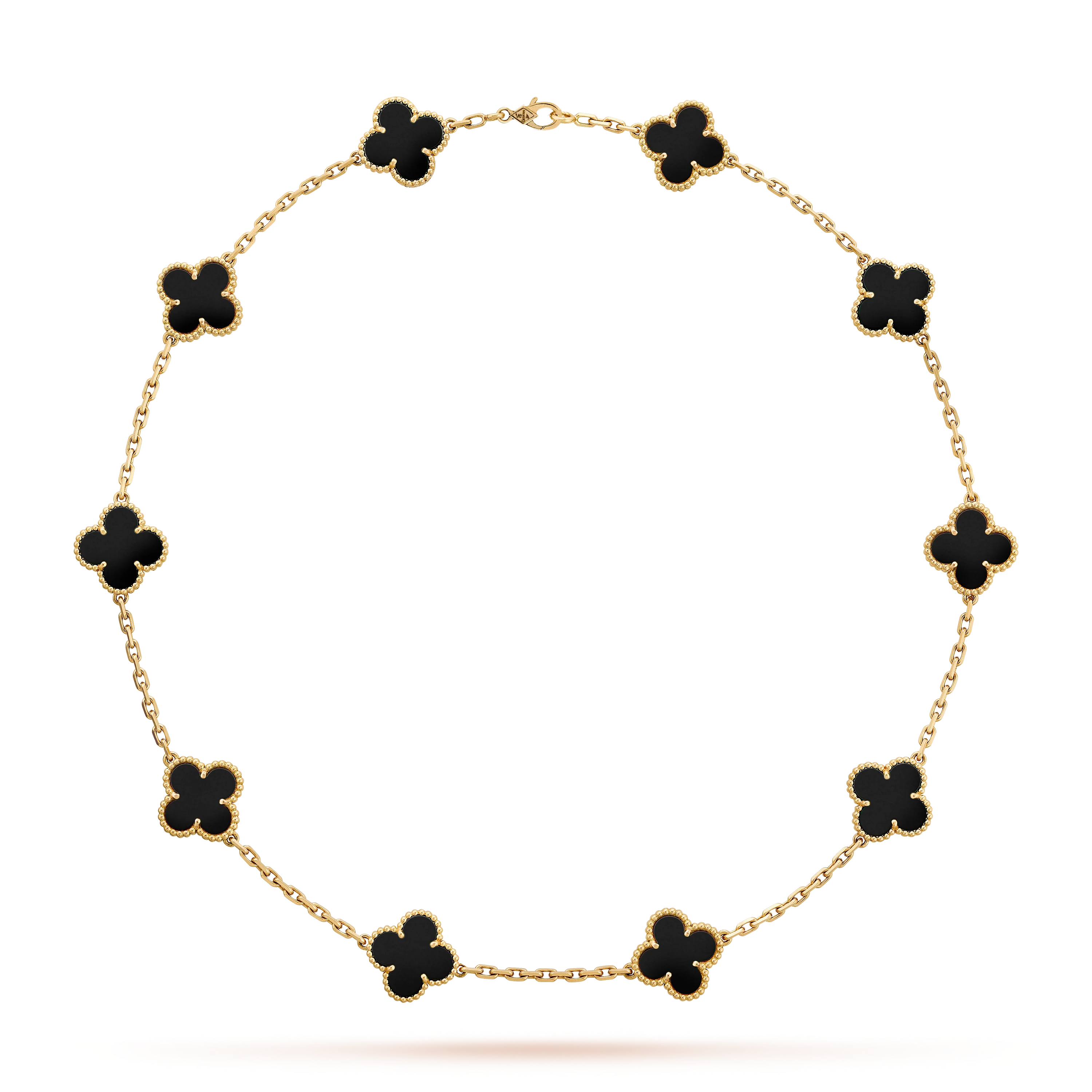 CLOVER NECKLACE 10 | ONYX