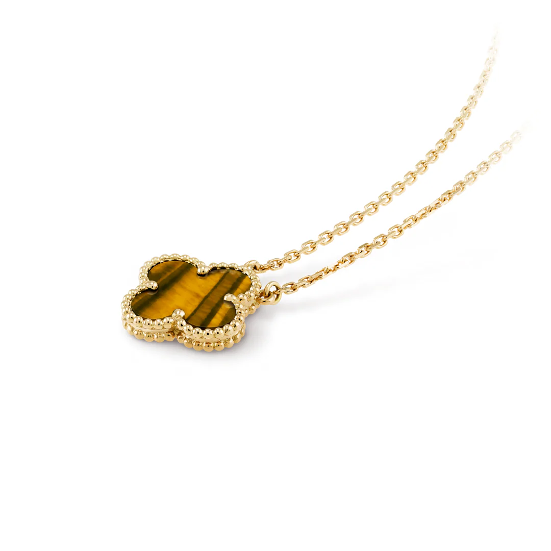 CLOVER NECKLACE | AMBER - Image 3