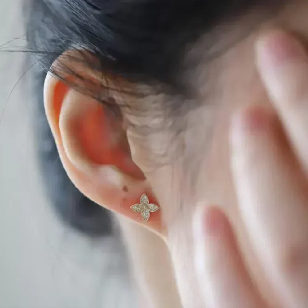 NICKY EARRINGS | GOLD - Image 2