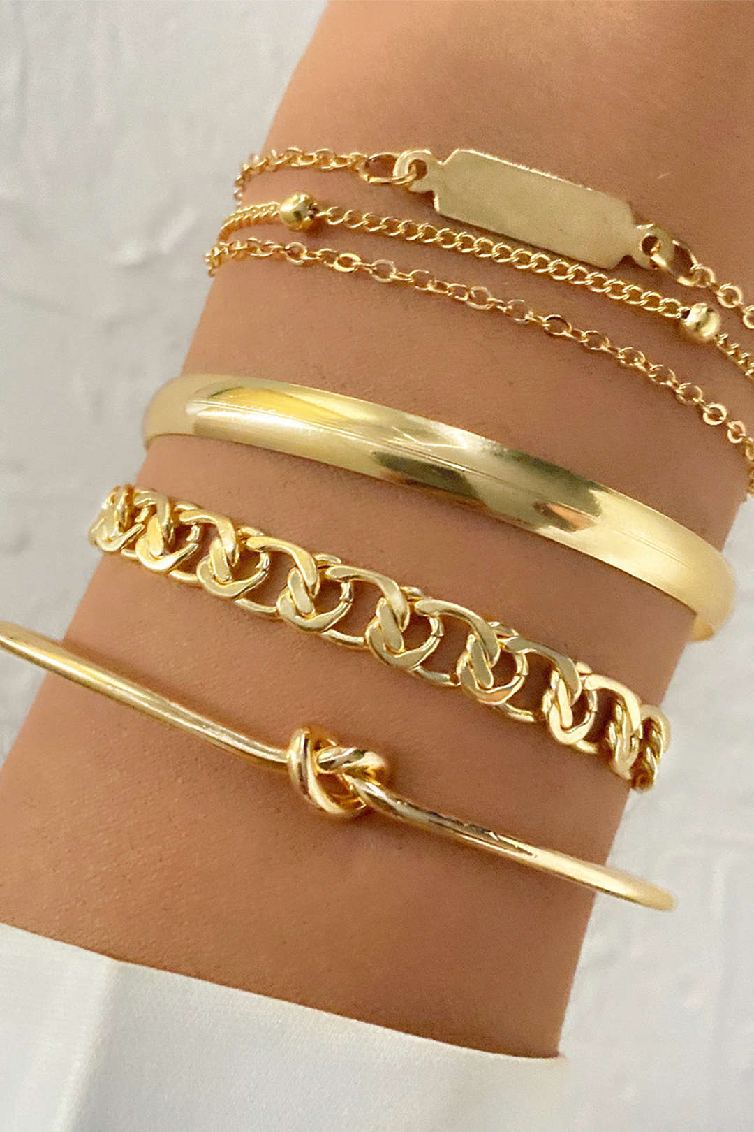 PARIS BRACELET SET | GOLD - Image 2
