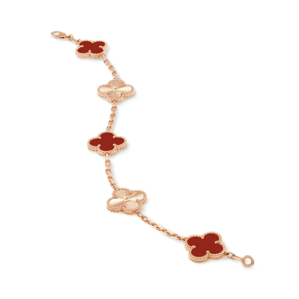 CLOVER BRACELET | RED ROSE GOLD - Image 3