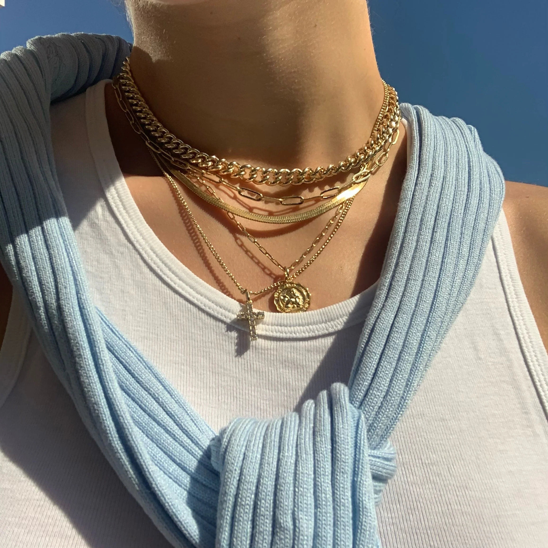 ROME NECKLACE | GOLD - Image 2