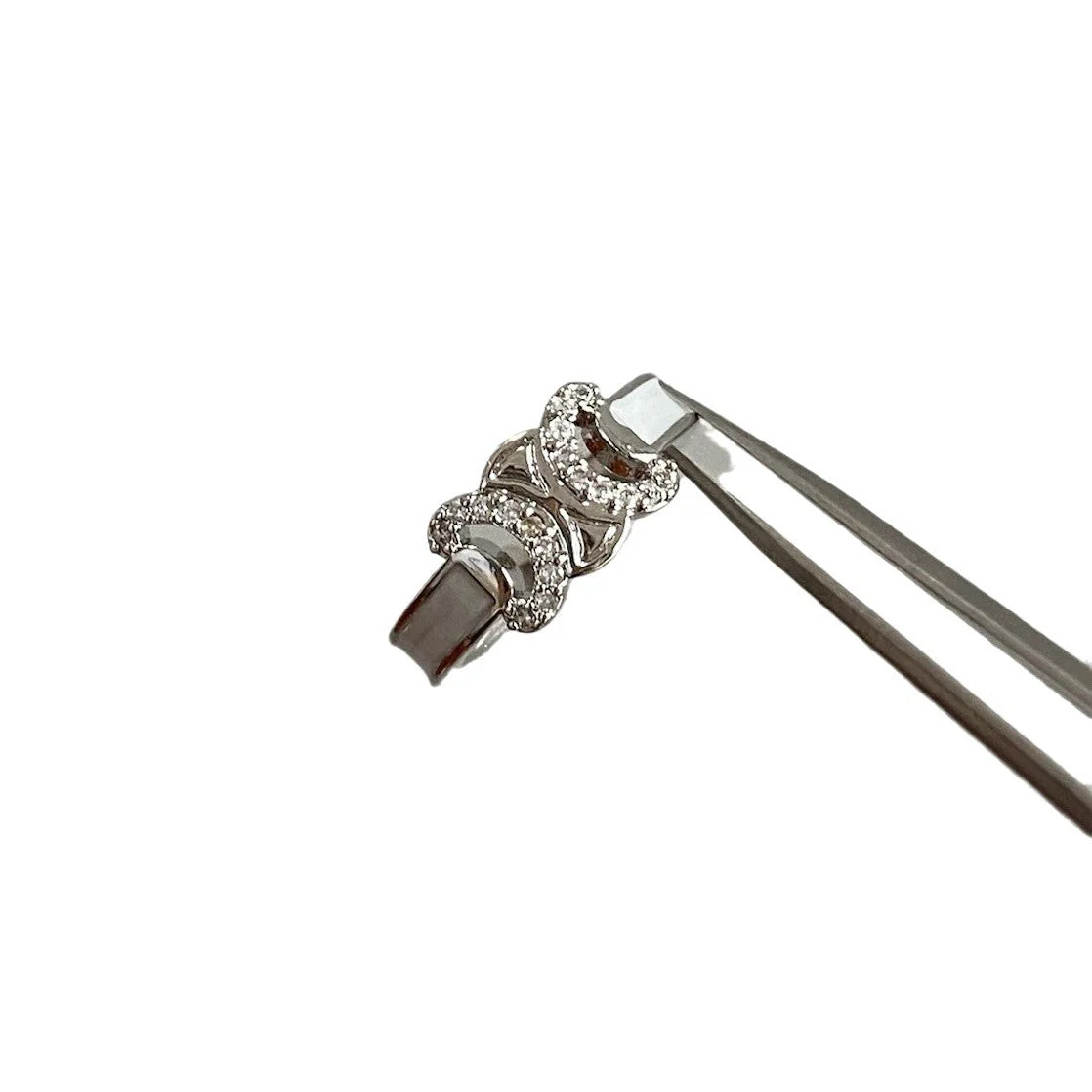 Vintage Enamel Triomphe Open Ring - Image 5